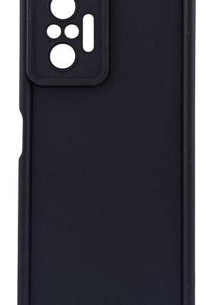 Чохол shock case для xiaomi redmi note 10 pro 4g бампер силіконовий чорний