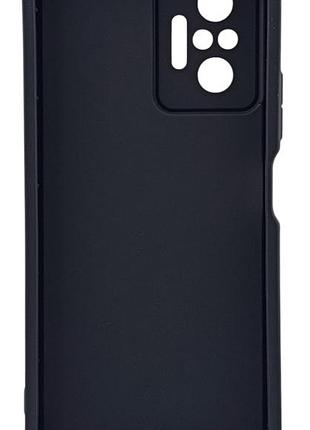 Чехол shock case для xiaomi redmi note 10 pro 4g бампер силиконовый черный 4