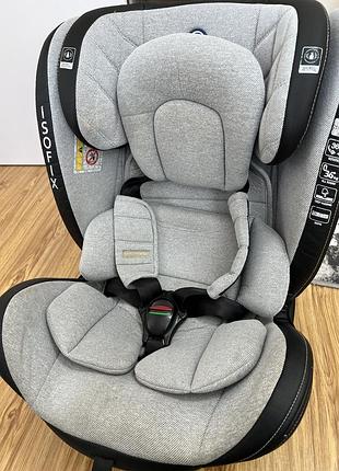 Дитяче автокрісло el camino evolution 360° royal gray,дитяче автокрісло isofix 4