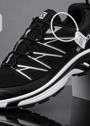 Кроссовки мужские salomon xt-6 expanse core-tex термо черные осень-еврозима