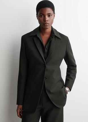 Блейзер жіночий cos longline wool-blend blazer / 38