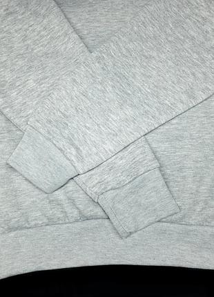 Серый свитшот на флисе slazenger 7
