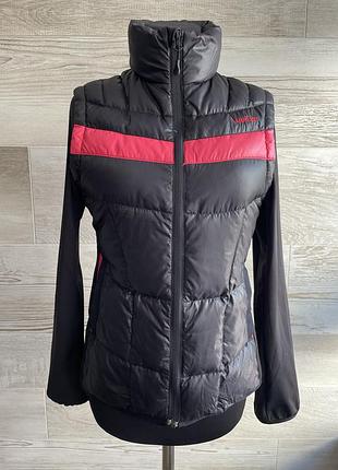 Комбінована куртка пуховик wedze, xs