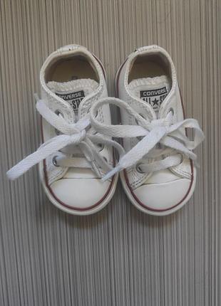 Детские кеды converse оригинал размер 20 конверсы для девочки или мальчика 11.5 см