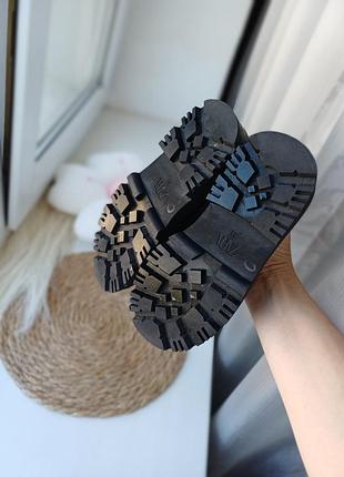 Лоферы zara туфли лаковые 6