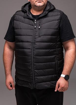 Мужской утепленный жилет 8xl-12xl батал