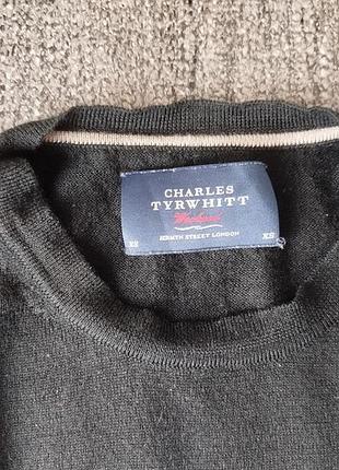 Светр вовна charles tyrwhitt 3