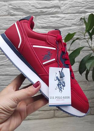 Кросівки чоловічі u.s. polo assn. 40р. (оригінал) red