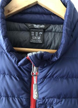 Чоловічий легкий пуховик rab microlight jacket 5