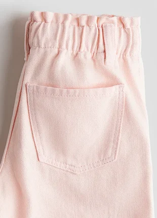 Стильные джинсы на резинке для девочки h&amp;m 2