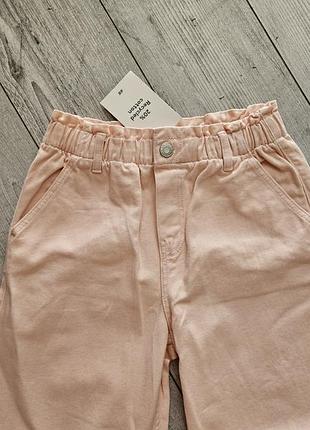 Стильные джинсы на резинке для девочки h&amp;m 8