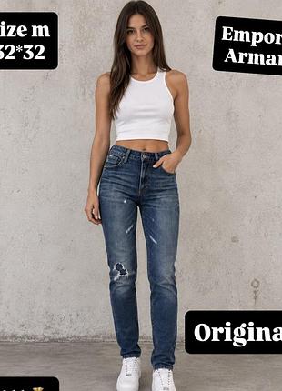 Оригінальні жіночі джинси emporio armani 32*32 розмір m