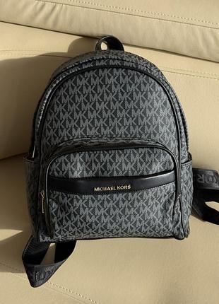 Женский рюкзак michael kors bex черный мишель корс большой