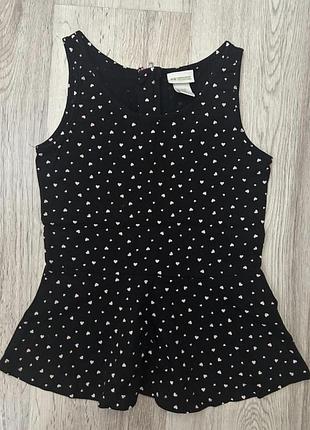 Майка з баскою h&m 10/12 років