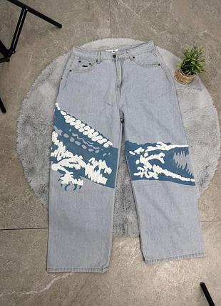 Блакитні джинси lacoste