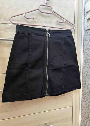 Котонова спідниця h&m 34 розмір