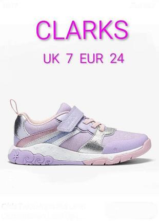 Шкіряні кросівки бренду clarks made in vietnam   uk  7  eur 24