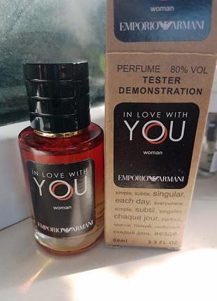 Armani in love with you женский тестер