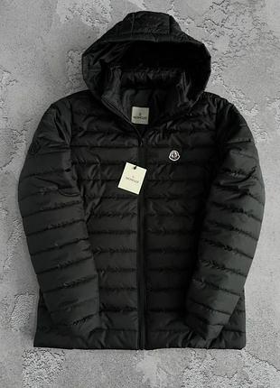 Чоловіча демісезрнна спортивна куртка стьобана moncler