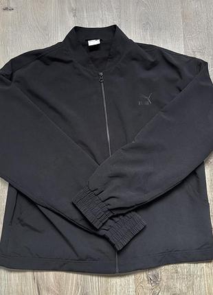 Куртка puma, синя, розмір m,