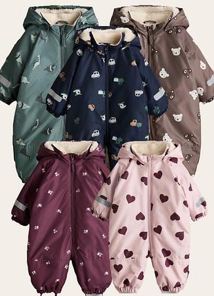 Зимовмй комбінезон для хлопчика h&m