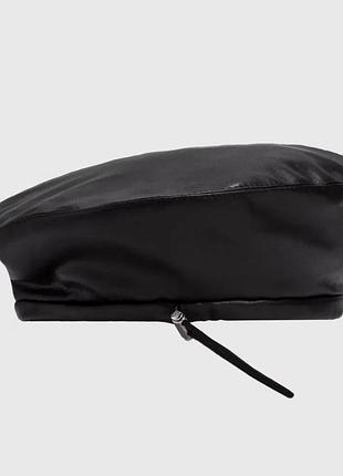 Misdhv vegan leather beret 2