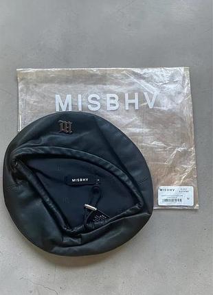 Misdhv vegan leather beret 5