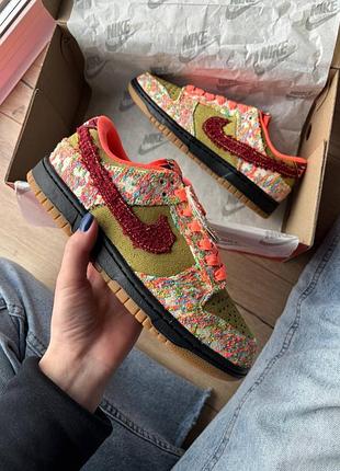 Nike sb dunk low panda monium green curry 9