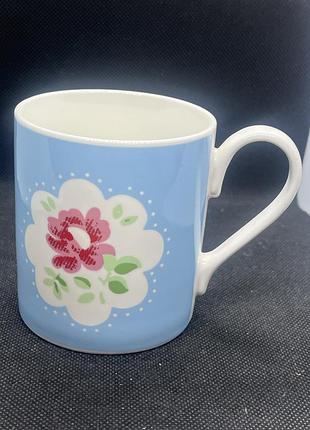 Колекційна порцелянова кружка cath kidston серії provence rose, випущена у співпраці з британським виробником посуду queens