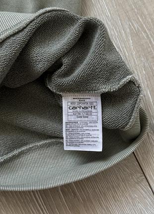 Кофта carhartt wip duster sweat, l, оригінал 7