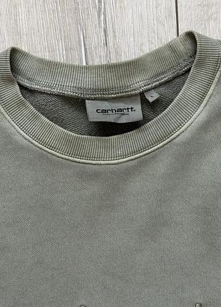 Кофта carhartt wip duster sweat, l, оригінал 6