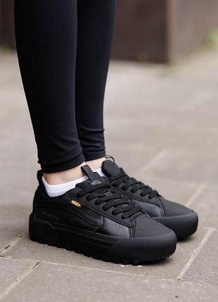Кеди vans old skool mte-1 gore-tex black 5