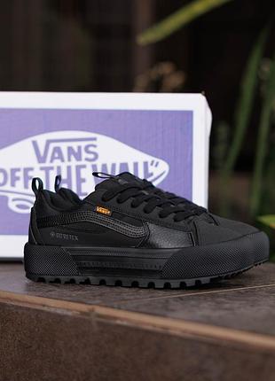 Кеди vans old skool mte-1 gore-tex black