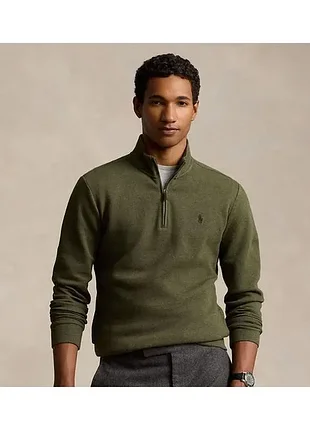 Оригинальный пуловер polo ralph lauren (1/4 zip) — размер m (10-12 лет)