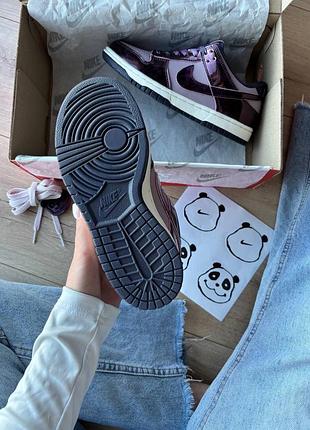 Nike sb dunk low se panda purple 3