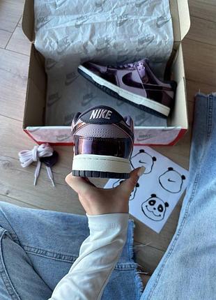 Nike sb dunk low se panda purple 5