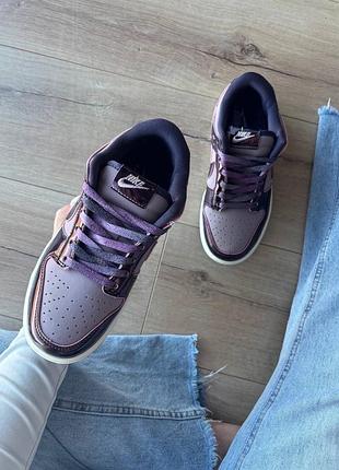 Nike sb dunk low se panda purple 6