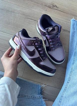 Nike sb dunk low se panda purple 8