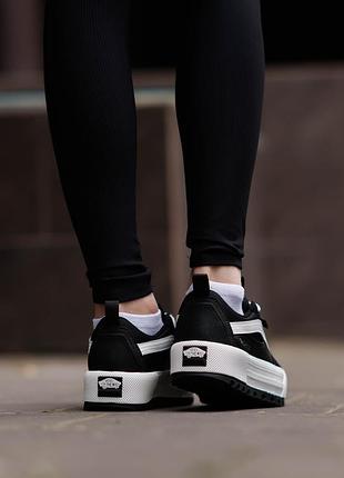 Кеди vans old skool mte-1 gore-tex black white 3