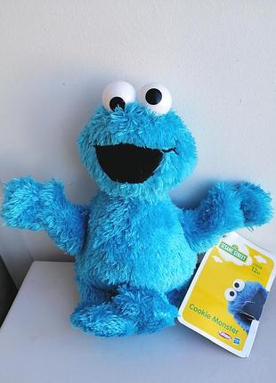Коржик вулиця сезам muppet show монстрик cookie monster мсяка іграшка нова