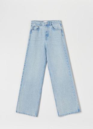 Джинси wide leg з високою талією