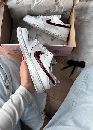 Nike sb dunk low summit white plum chalk 4