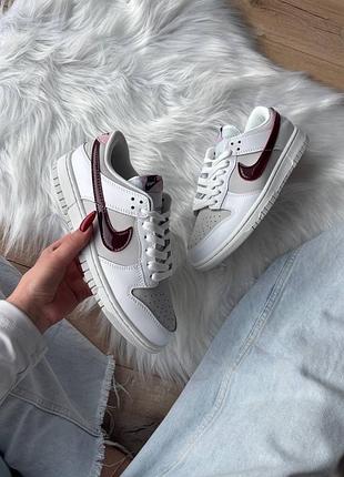 Nike sb dunk low summit white plum chalk 6