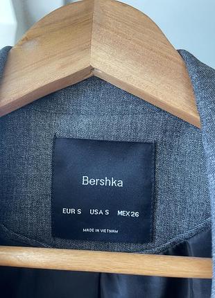 Піджак bershka сірий 4