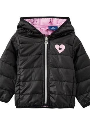 Утеплена куртка chicco black