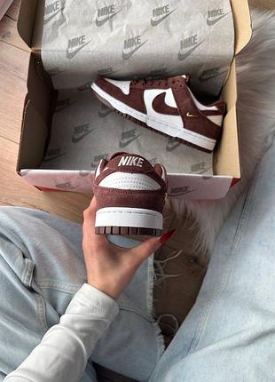 Nike sb dunk low sail dark brown 8