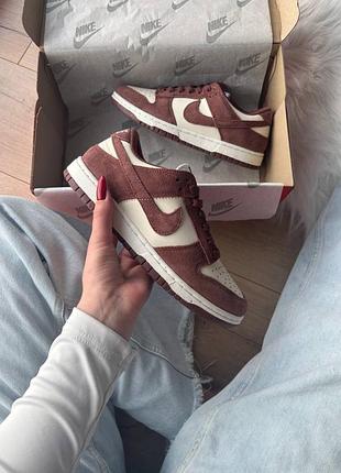 Nike sb dunk low next nature brown beige
