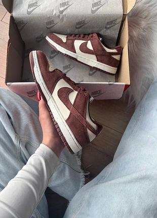 Nike sb dunk low next nature brown beige 2