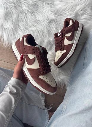 Nike sb dunk low next nature brown beige 6