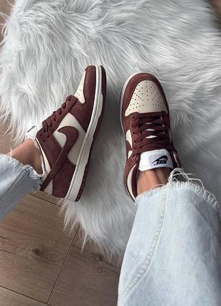 Nike sb dunk low next nature brown beige 8